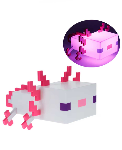 MC Axolotl Lamp